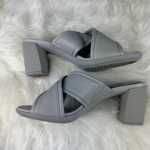 Naturalizer Genn Rhythm Mule Sandals in Grey - Picture 6 of 7